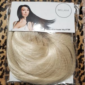 Bellami wrap ponytail - Ash Blonde